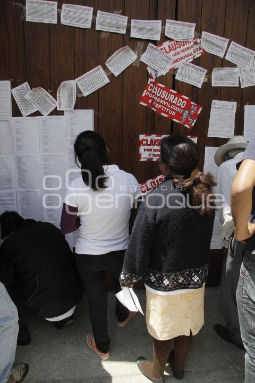 CLAUSURAN PRESIDENCIA SAN ANDRÉS CHOLULA