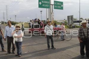 CIERRAN PERIFÉRICO EN PROTESTA