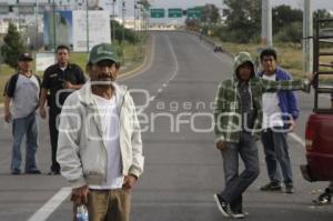 CIERRAN PERIFÉRICO EN PROTESTA