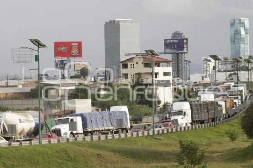 TRÁFICO . PROTESTA PERIFÉRICO