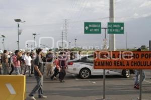 CIERRAN PERIFÉRICO EN PROTESTA