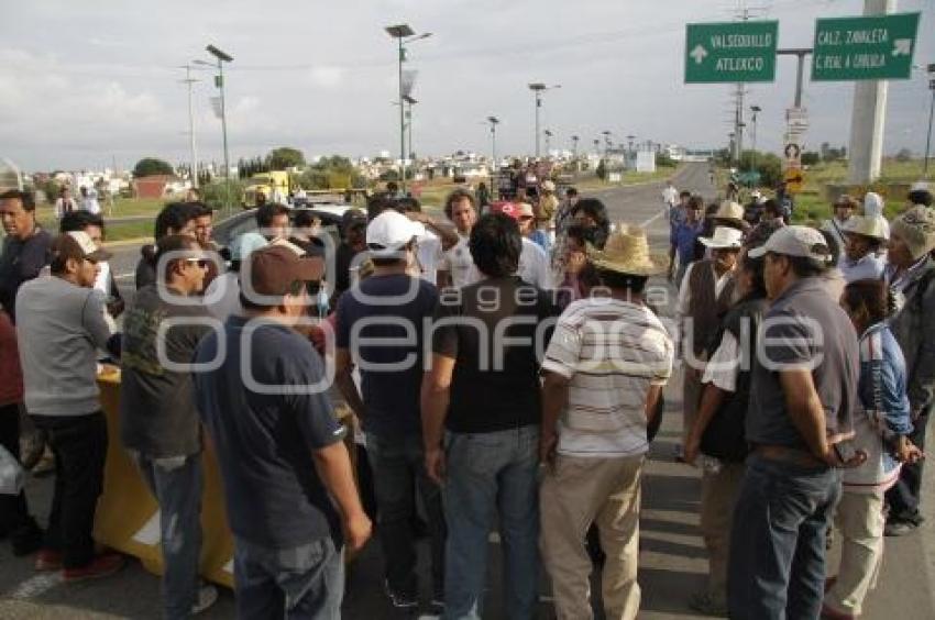 CIERRAN PERIFÉRICO EN PROTESTA
