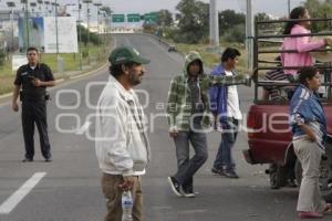 CIERRAN PERIFÉRICO EN PROTESTA