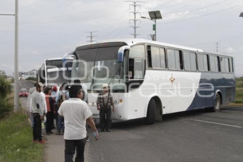 CIERRAN PERIFÉRICO EN PROTESTA