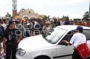 BLOQUEO FEDERAL ATLIXCO . CHOLULA