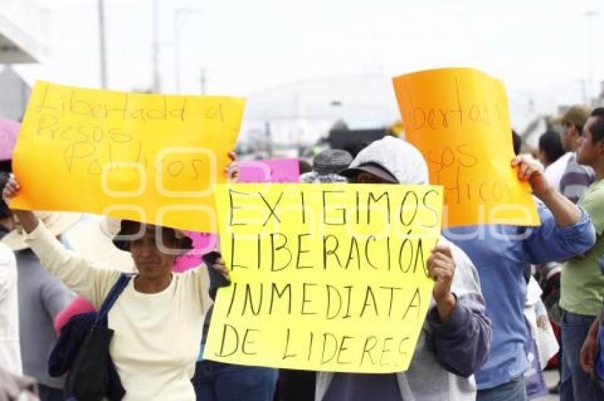 BLOQUEO FEDERAL ATLIXCO . CHOLULA