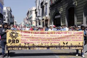 MANIFESTACIÓN SAN MARTÍN TEXMELUCAN