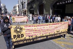 MANIFESTACIÓN SAN MARTÍN TEXMELUCAN