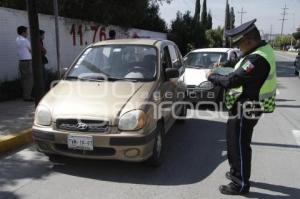 OPERATIVO CONTRA PLACAS VIEJAS