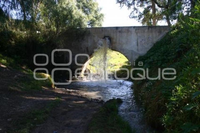 CANAL DE RIEGO . TEXMELUCAN