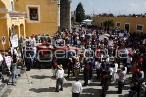 MANIFESTACIÓN CHOLULA