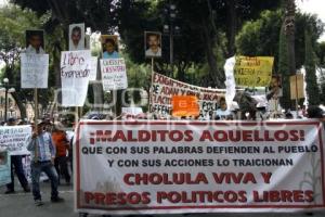 MANIFESTACIÓN CASO CHOLULA