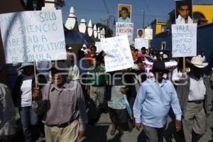 MANIFESTACIÓN CHOLULA