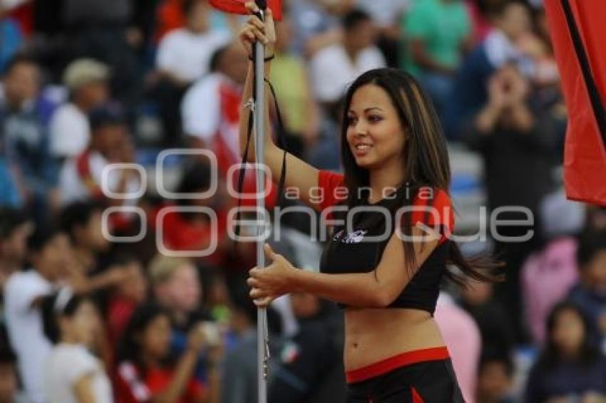 FUTBOL . LOBOS BUAP VS MÉRIDA