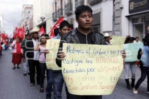 MANIFESTACIÓN ANTORCHA CAMPESINA