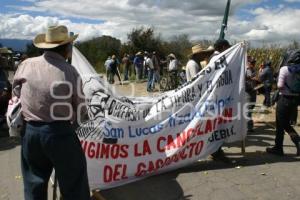 MANIFESTACIÓN CONTRA GASODUCTO