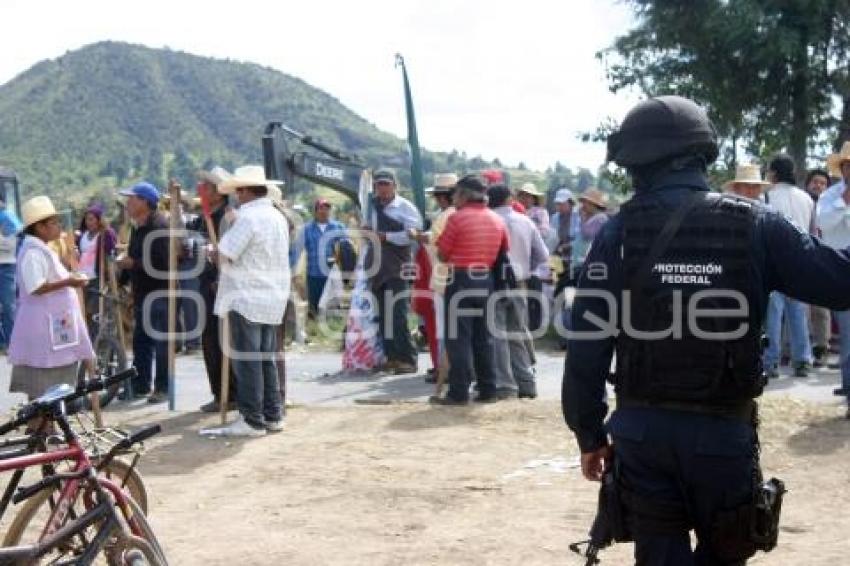 MANIFESTACIÓN CONTRA GASODUCTO