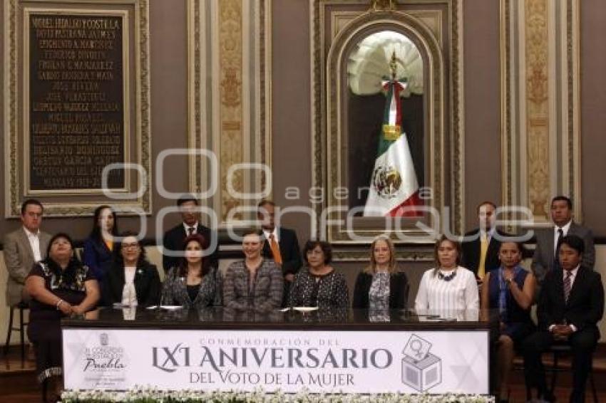 LVI ANIVERSARIO DEL VOTO DE LA MUJER