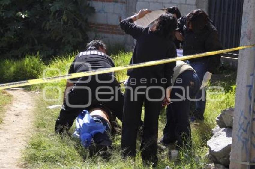 HOMICIDIO . COLONIA UNIDAD SAN ÁNGEL