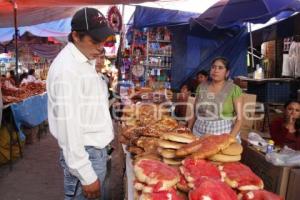 TEHUACÁN . VENTA DÍA DE MUERTOS