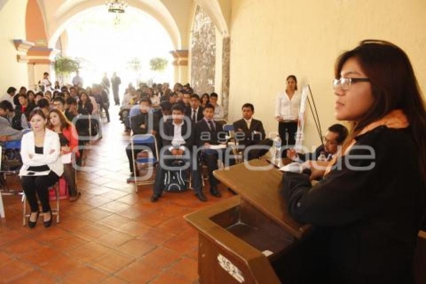 DEBATE POLÍTICO JUVENIL . TEHUACÁN