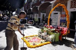 OFRENDA PREHISPÁNICA . BARRIO ARTISTA