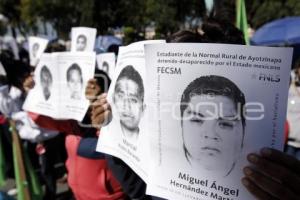 MANIFESTACIÓN APOYO A NORMALISTAS