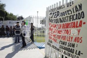 MANIFESTACIÓN ICATEP . TEHUACÁN