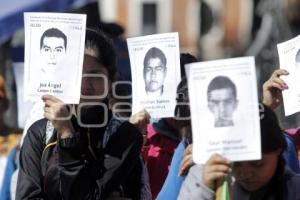 MANIFESTACIÓN APOYO A NORMALISTAS