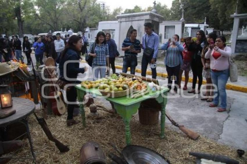 DÍA DE MUERTOS . PANTEÓN