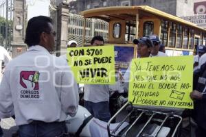 MANIFESTACIÓN CARTEROS