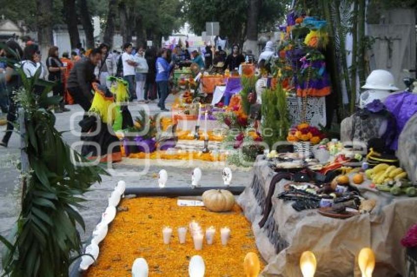 DÍA DE MUERTOS . PANTEÓN