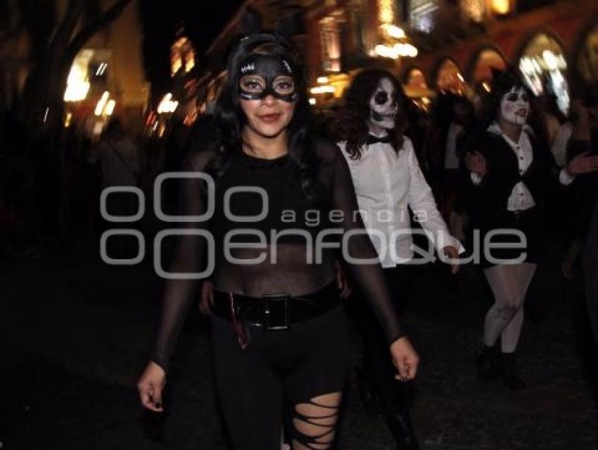 DISFRACES DÍA DE MUERTOS . ZÓCALO