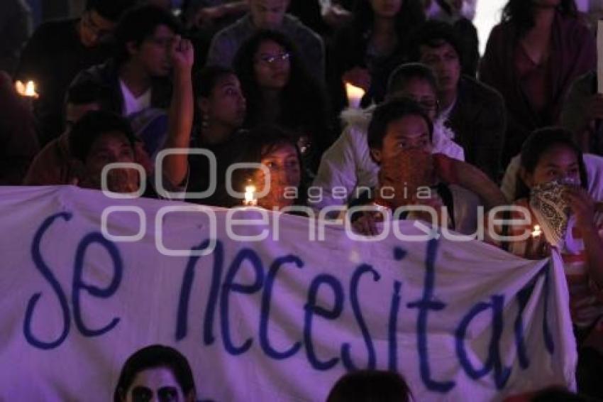 MARCHA SILENCIO POR AYOTZINAPA