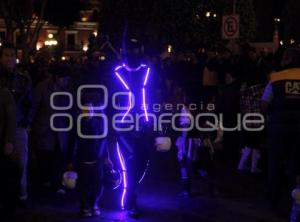 DISFRACES DIA DE MUERTOS . ZÓCALO