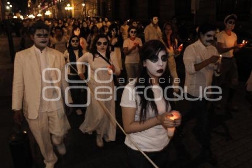 MARCHA SILENCIO POR AYOTZINAPA