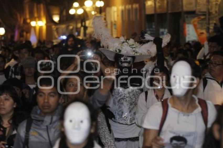 MARCHA SILENCIO POR AYOTZINAPA