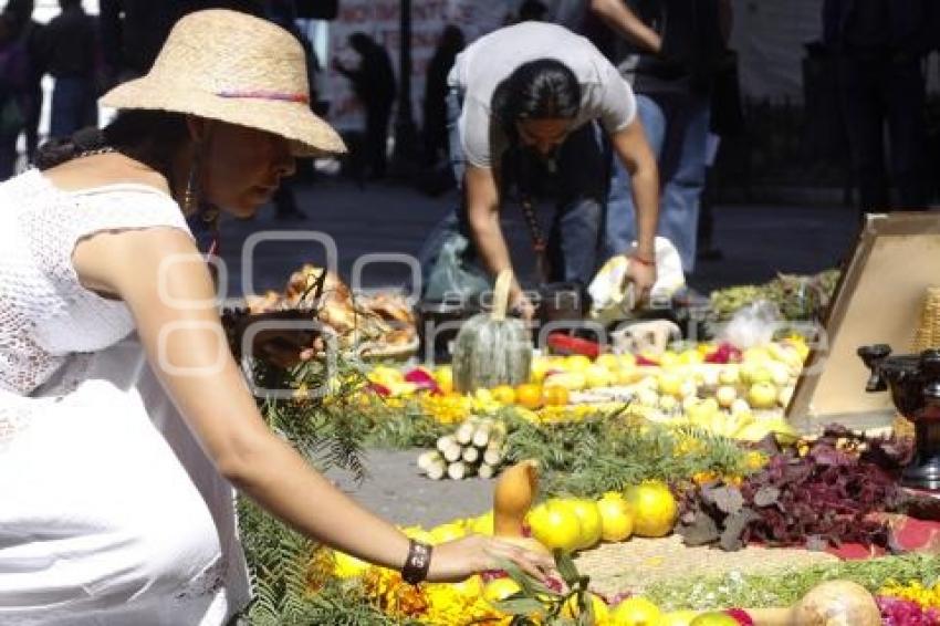 OFRENDA PREHISPÁNICA