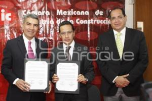 FIRMA CONVENIO CMIC - INFONAVIT