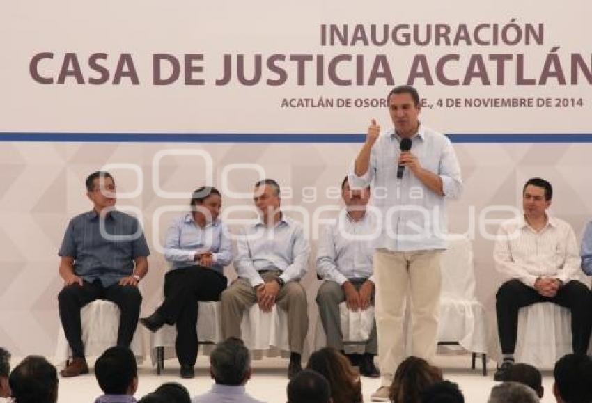 INAUGURACIÓN CASA DE JUSTICIA . ACATLÁN