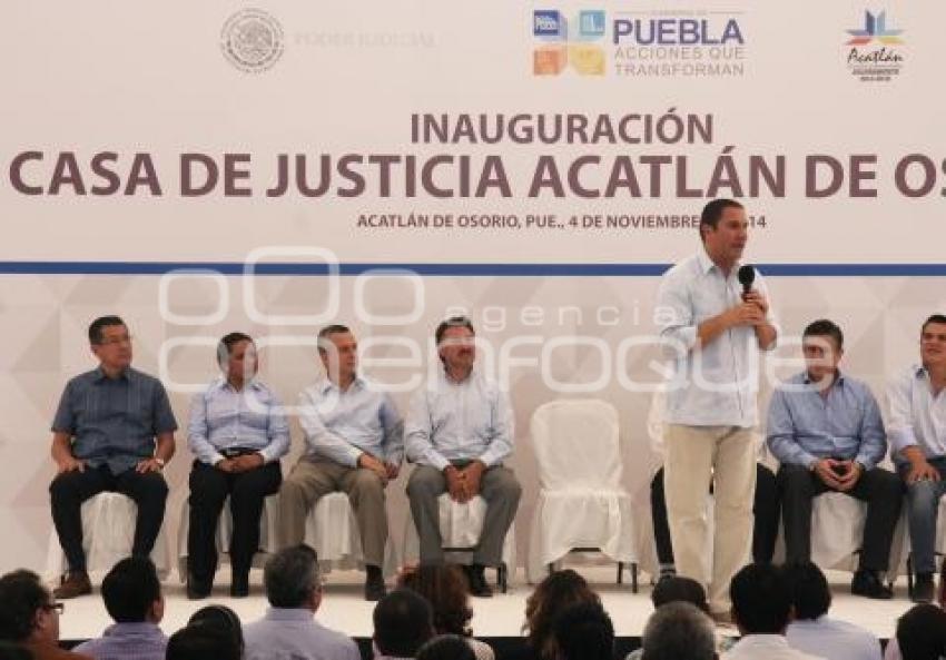 INAUGURACIÓN CASA DE JUSTICIA . ACATLÁN