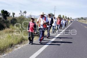 TEHUACÁN . PEREGRINACIONES