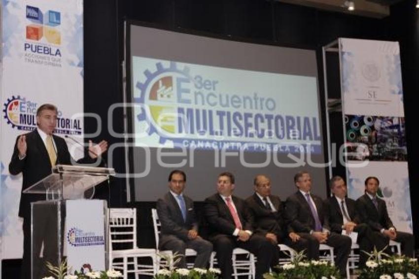 ENCUENTRO MULTISECTORIAL . CANACINTRA