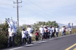 TEHUACÁN . PEREGRINACIONES