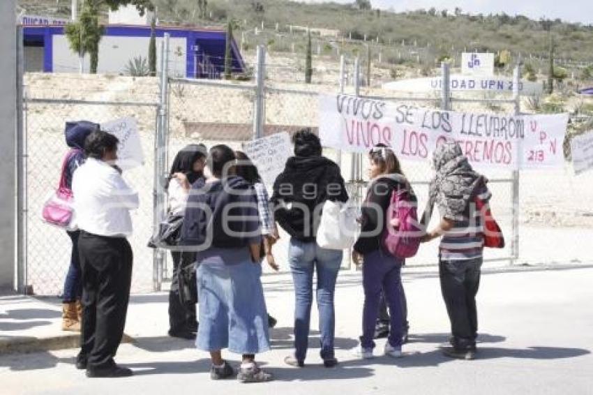 PARO EN UPN TEHUACÁN