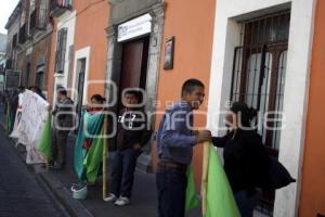 MANIFESTACIÓN POR AYOTZINAPA EN LA CNDH