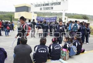 MANIFESTACIÓN NORMALISTAS . TEHUACÁN