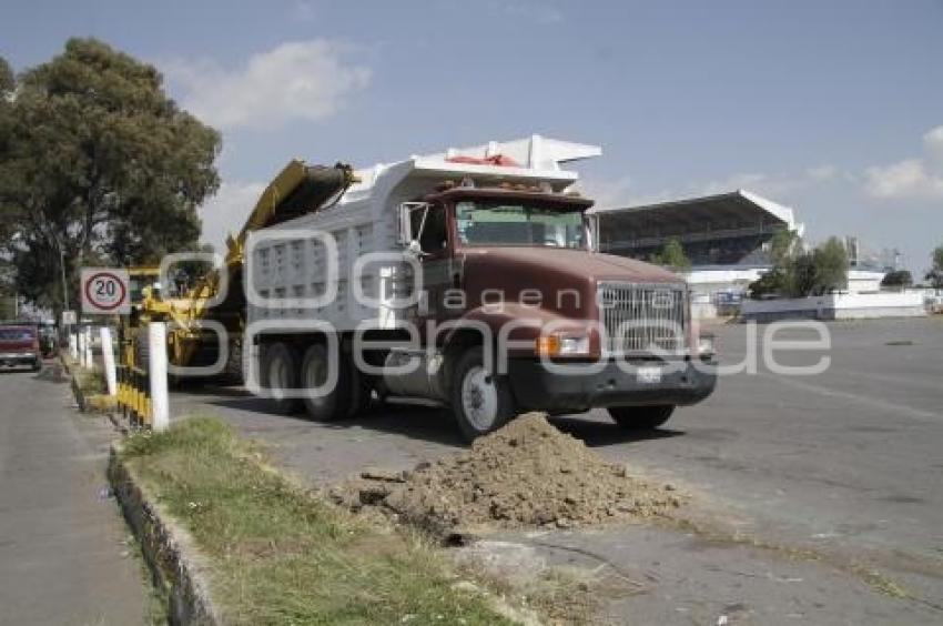 OBRAS EN EL ESTADIO CUAUHTÉMOC