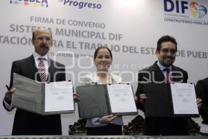 FIRMA CONVENIO DIF MUNICIPAL - ICATEP