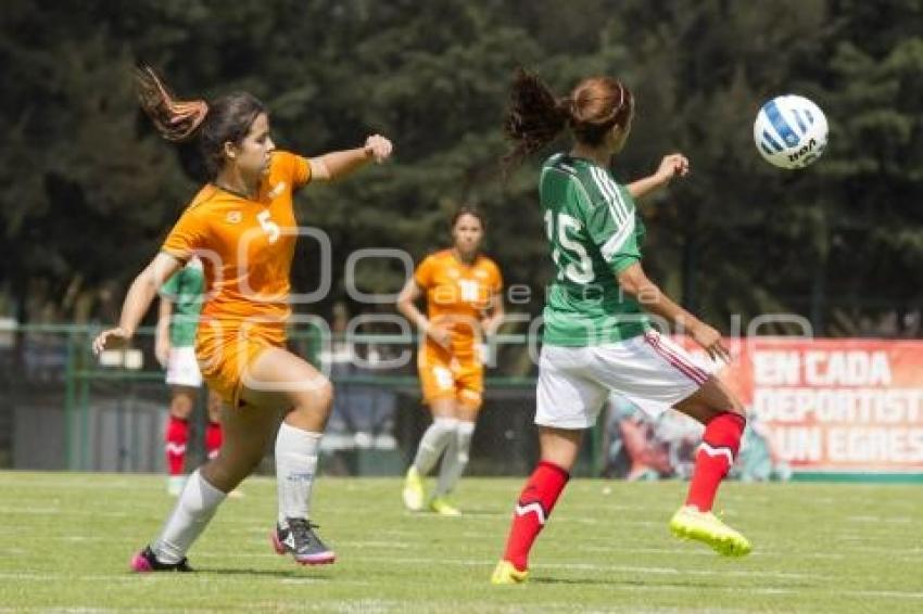 SELECCIÓN FEMENIL VS AZTECAS UDLAP